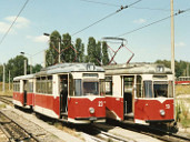 Gotha-Züge auf Linie 1 und 7