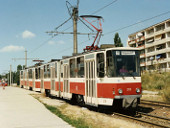 Tatra-Doppel auf Linie 7