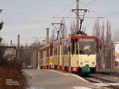 Tatra-Doppel auf Linie 5